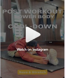 Dr. K Physiotherapy - Post-Workout Lower Body Cool-Down